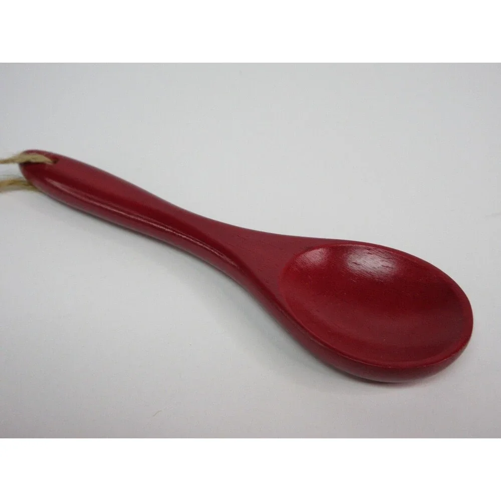 Mini Wood Rolling Pin & Mini Wood Spoon Red from Hobby Lobby Holiday Decorations